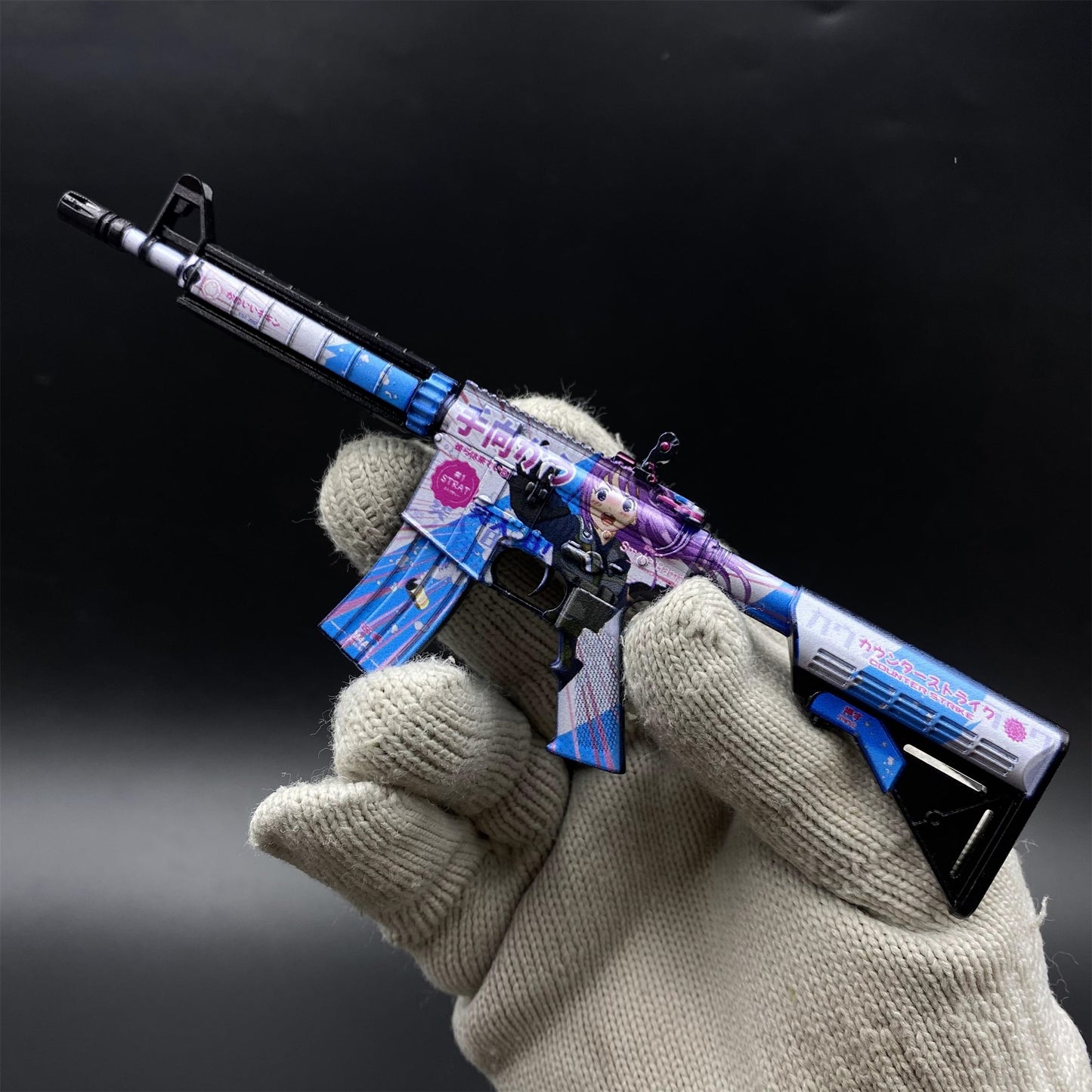 Hot Skin CS M4A4 Gun Miniature Collection