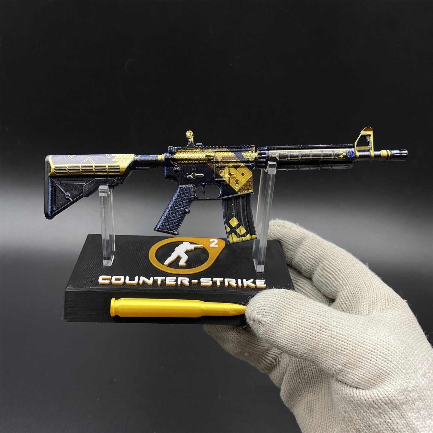 CS M4A4 The Coalition Mini Metal Replica For Collection