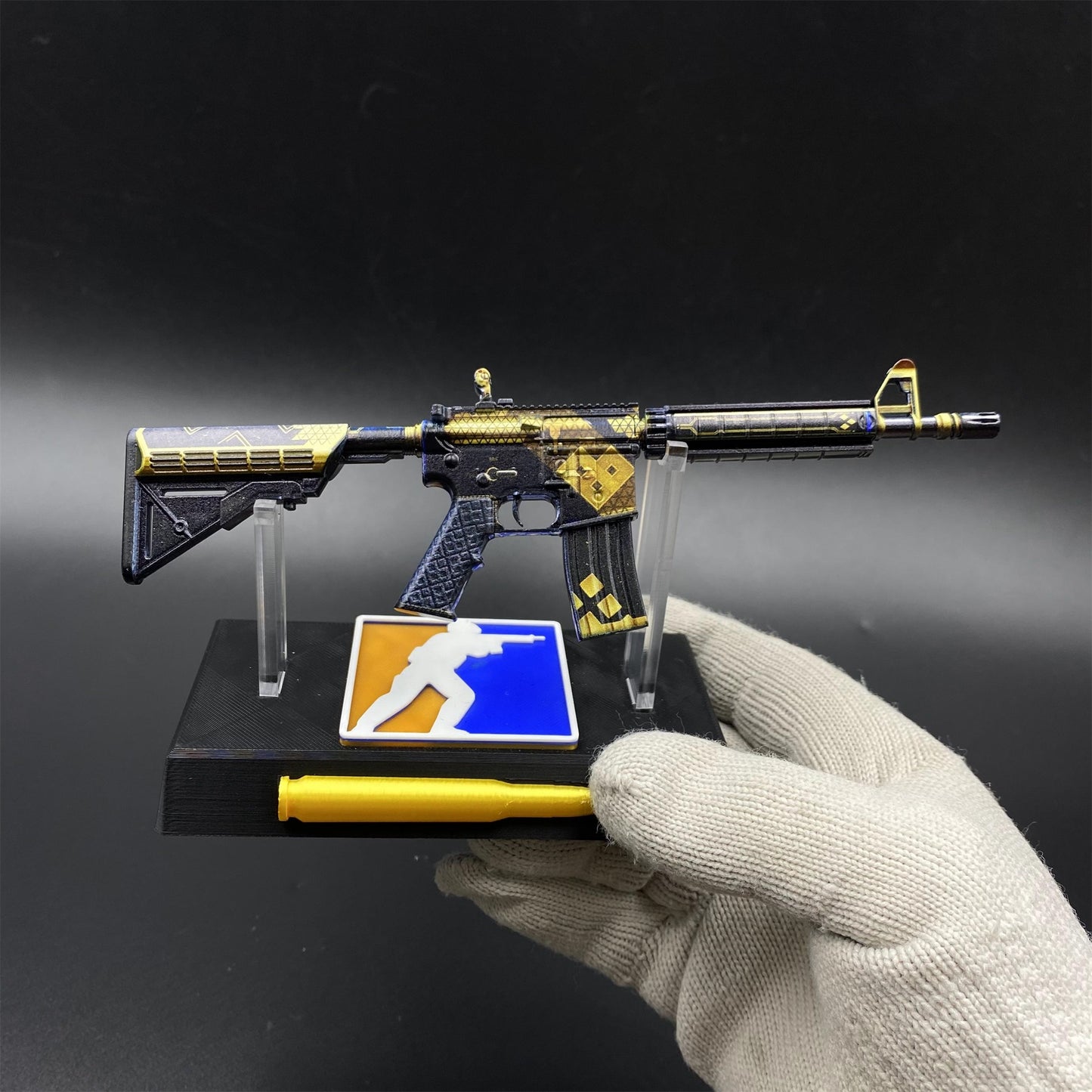 CS M4A4 The Coalition Mini Metal Replica For Collection