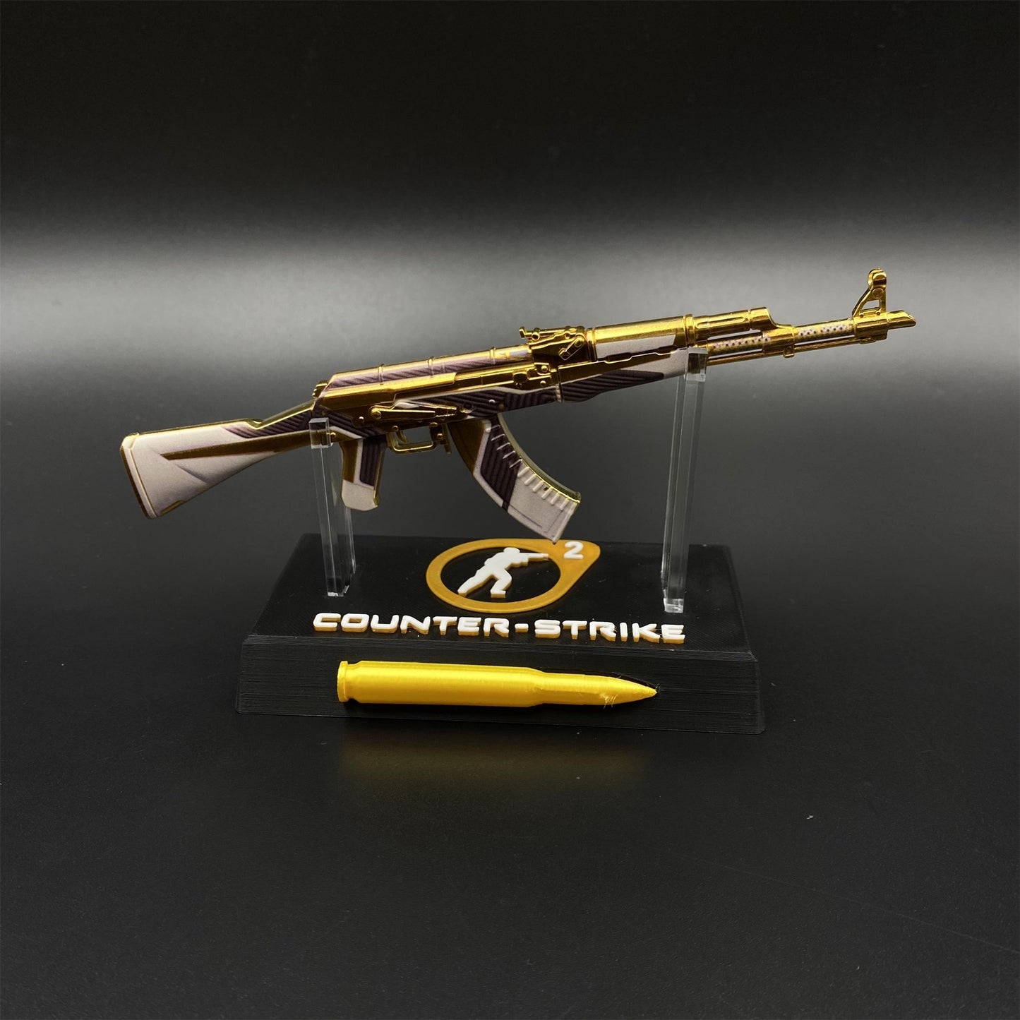 AK47 The Oligarch Skin Metal Miniature For Collection