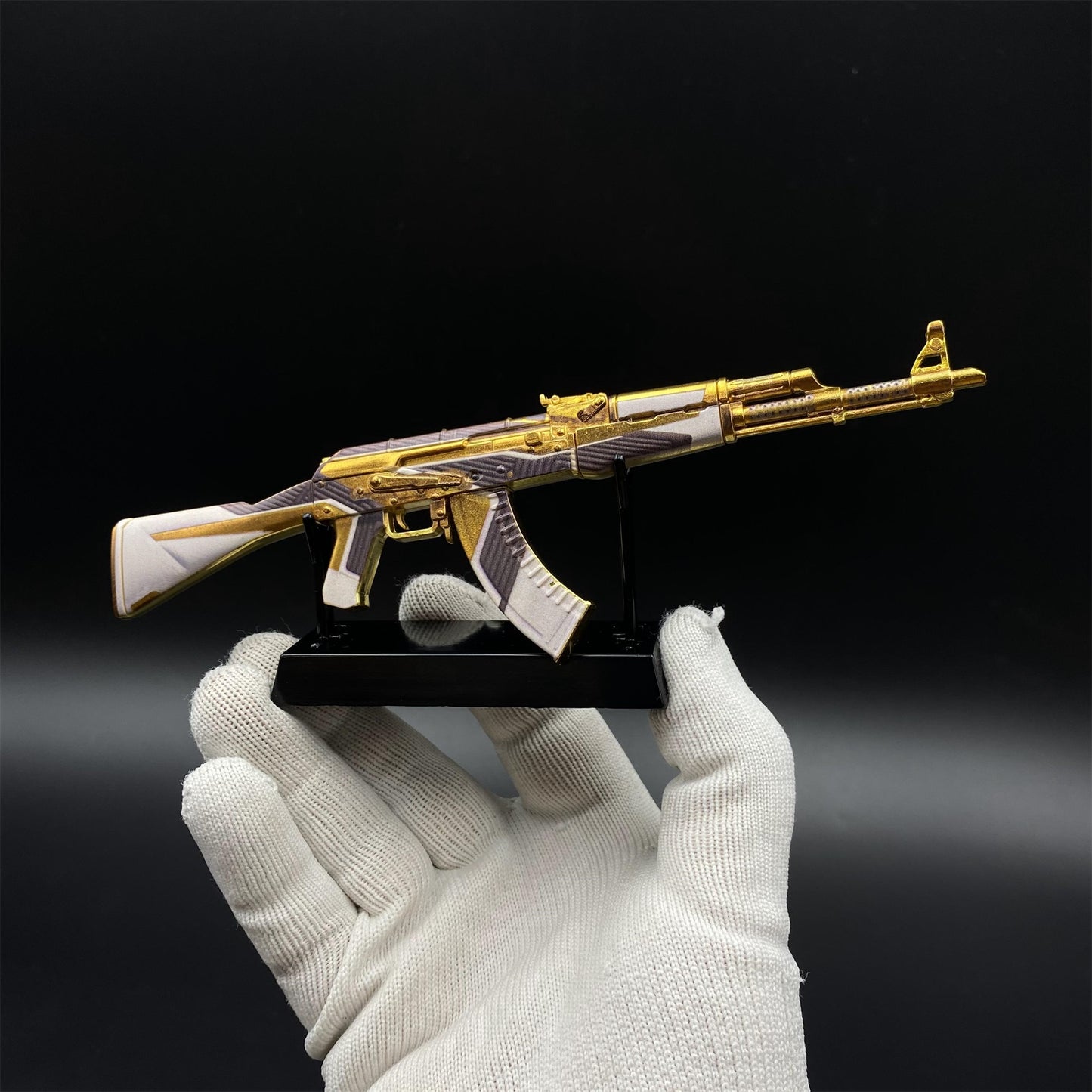 AK47 The Oligarch Skin Metal Miniature For Collection