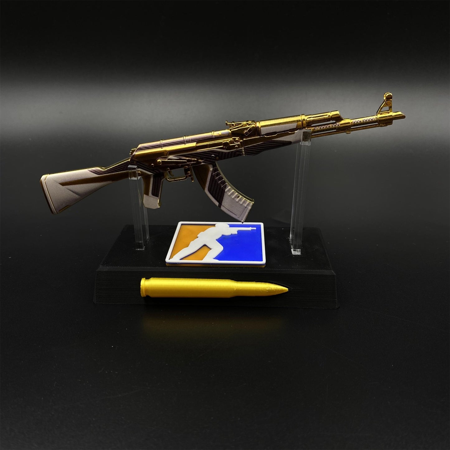 AK47 The Oligarch Skin Metal Miniature For Collection