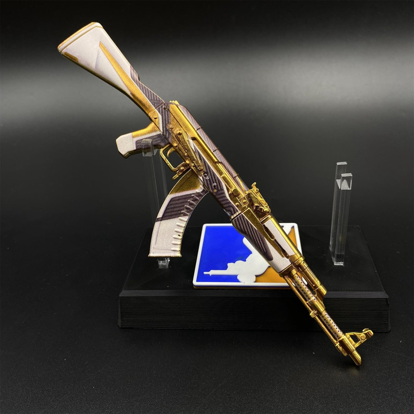 AK47 The Oligarch Skin Metal Miniature For Collection