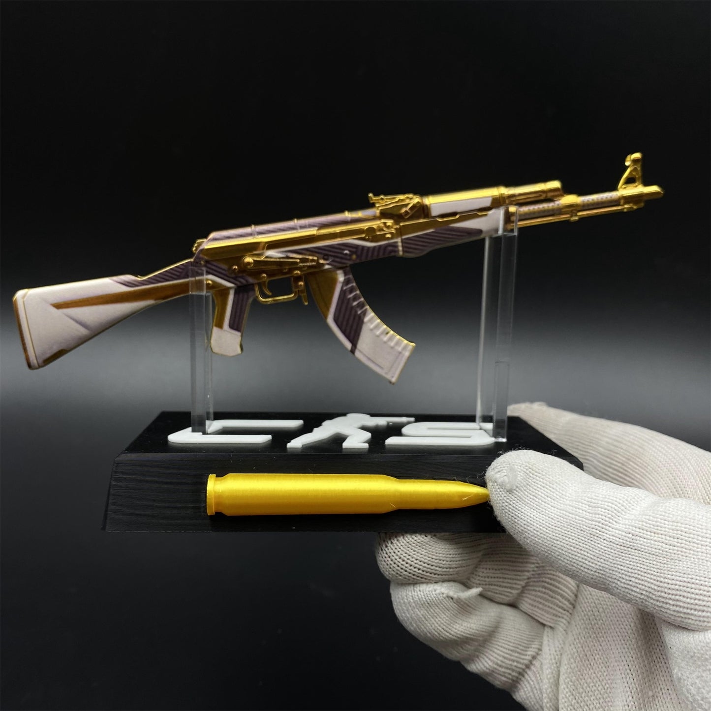 AK47 The Oligarch Skin Metal Miniature For Collection