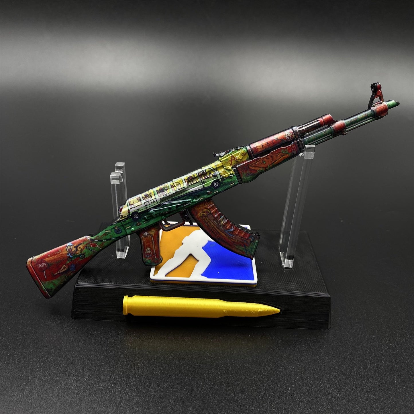 AK47 The Outsiders Metal Miniature For Collection