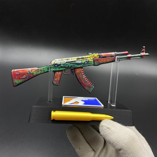 AK47 The Outsiders Metal Miniature For Collection