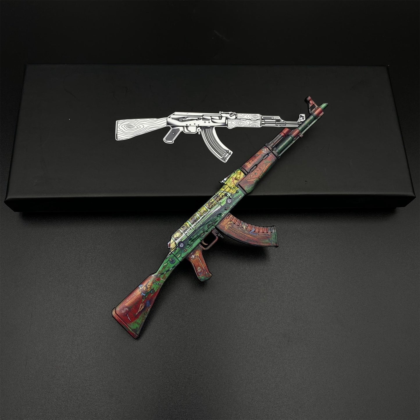 AK47 The Outsiders Metal Miniature For Collection