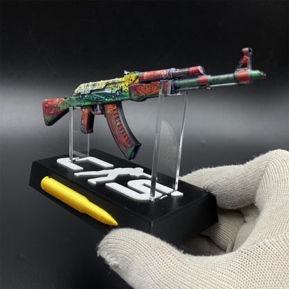 AK47 The Outsiders Metal Miniature For Collection