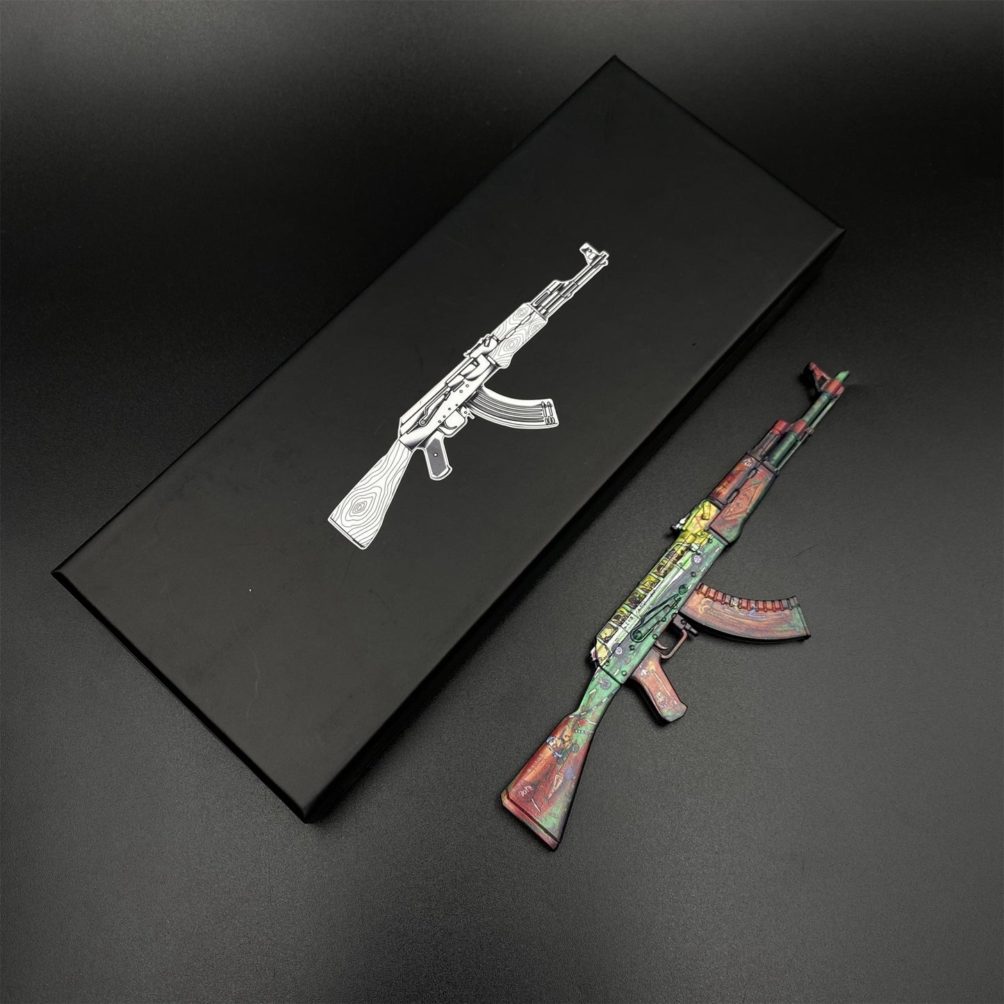 AK47 The Outsiders Metal Miniature For Collection