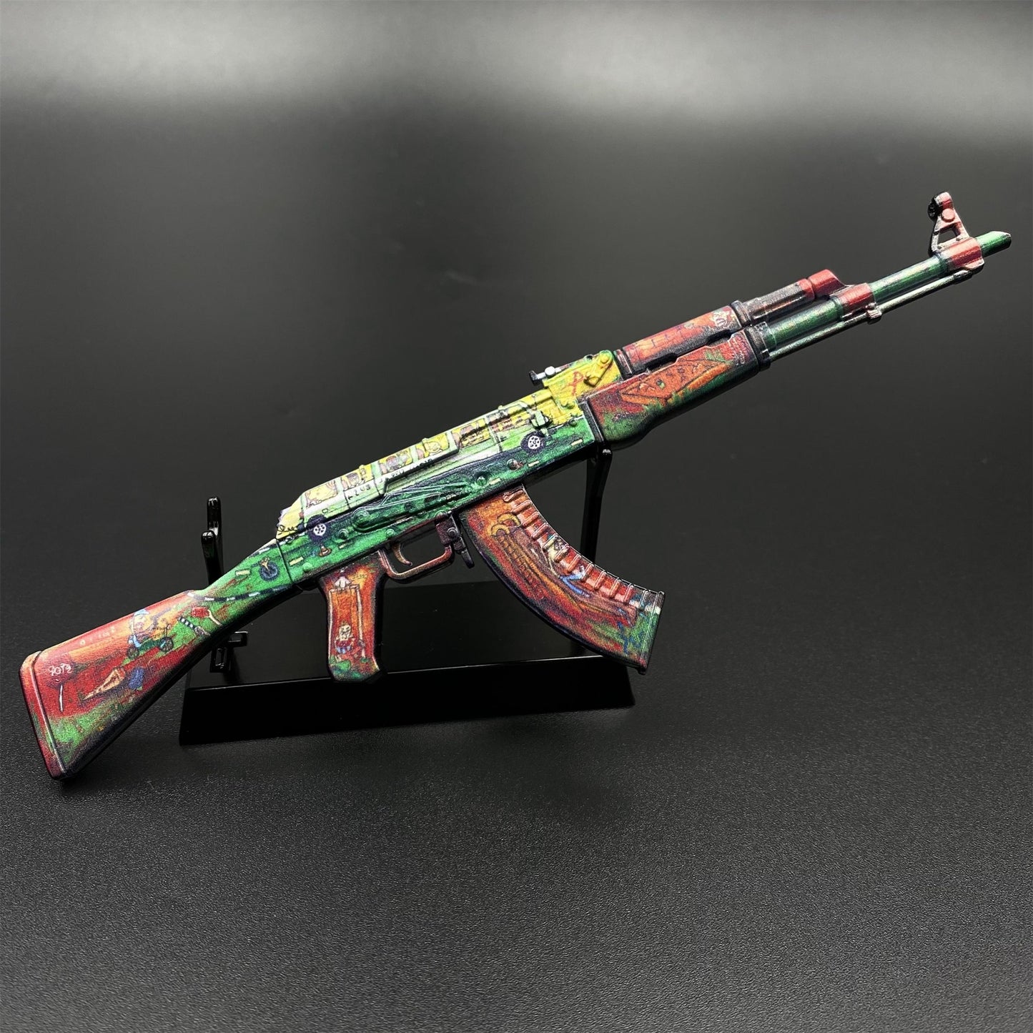 AK47 The Outsiders Metal Miniature For Collection