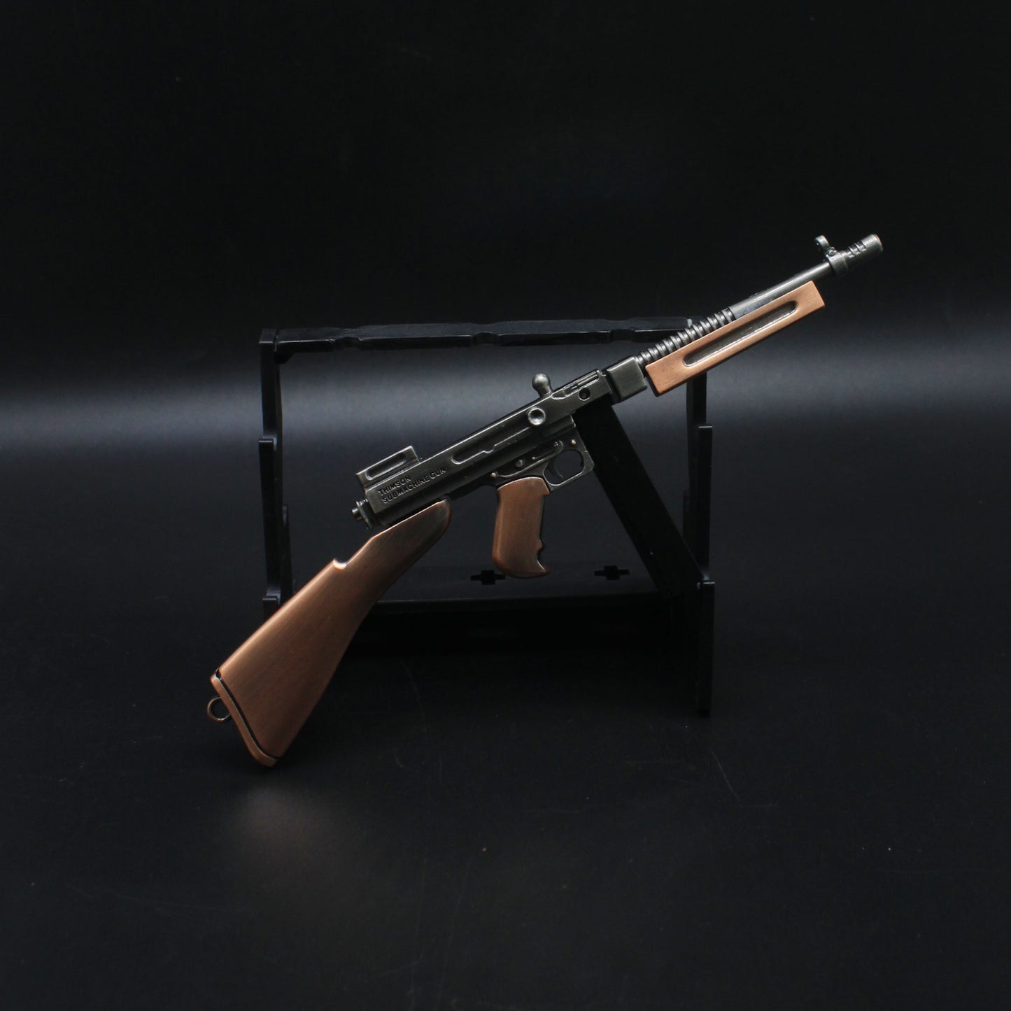 Thompson Submachine Miniature Metal SMG Gun 16.5CM/6.5"