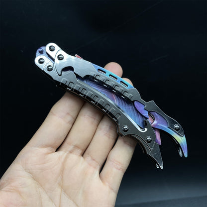 CODM Thunder Flame Butterfly Knife Replica For Display