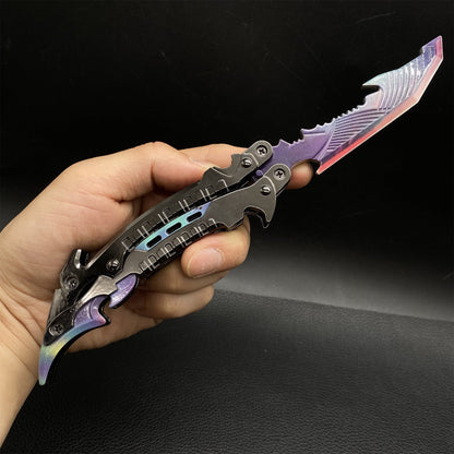 CODM Thunder Flame Butterfly Knife Replica For Display