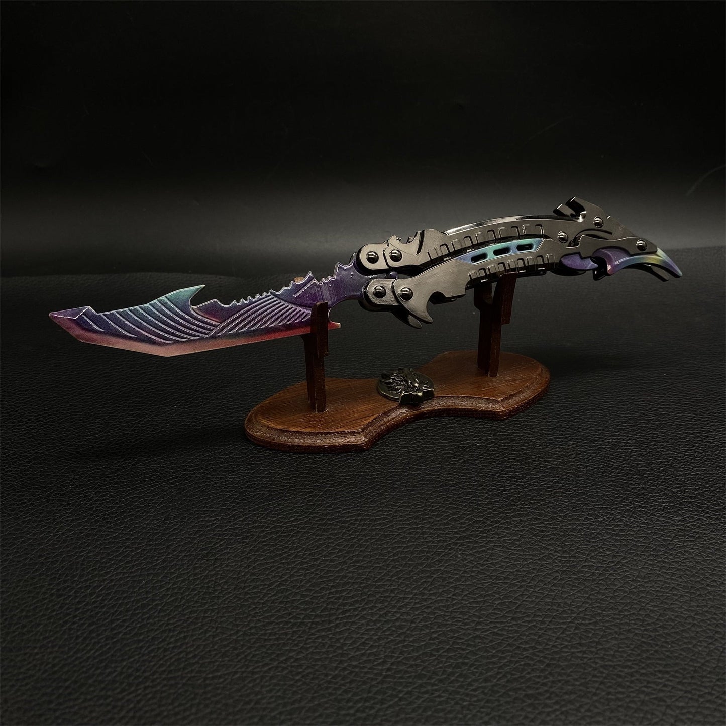 CODM Thunder Flame Butterfly Knife Replica For Display