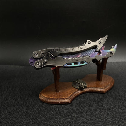 CODM Thunder Flame Butterfly Knife Replica For Display