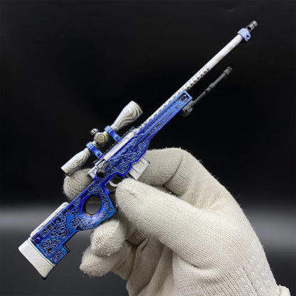 Metal CS Dragon Lore & Gungnir AWP Miniature