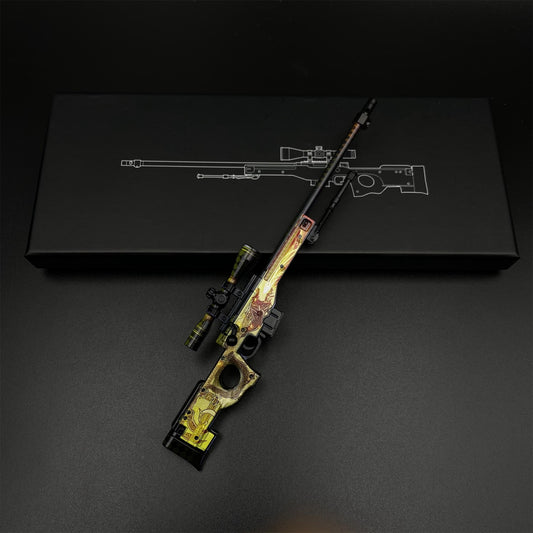 Dragon Lore AWP Metal Miniature For Collection