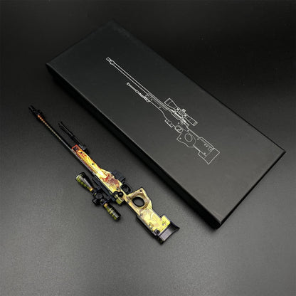 Metal CS Dragon Lore & Gungnir AWP Miniature
