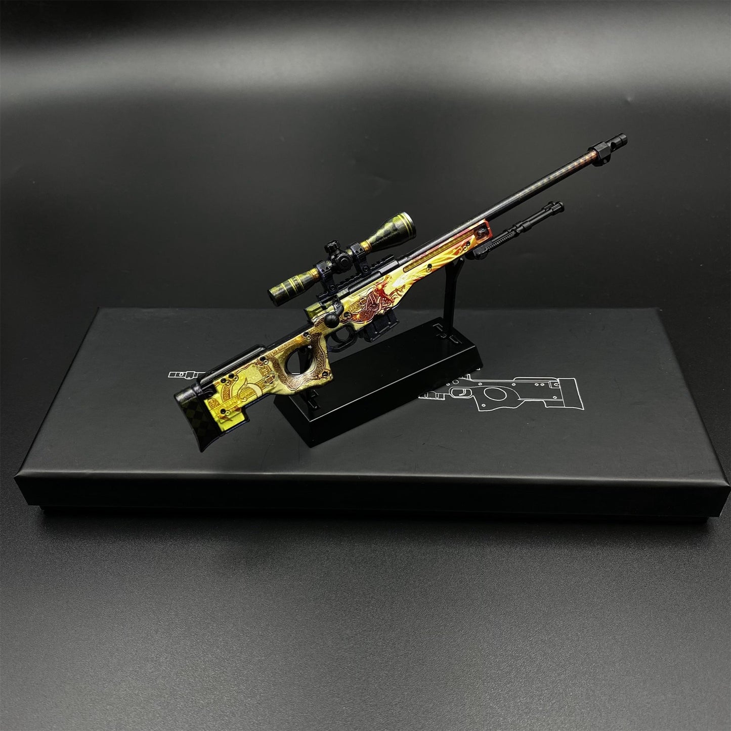 Dragon Lore AWP Metal Miniature For Collection