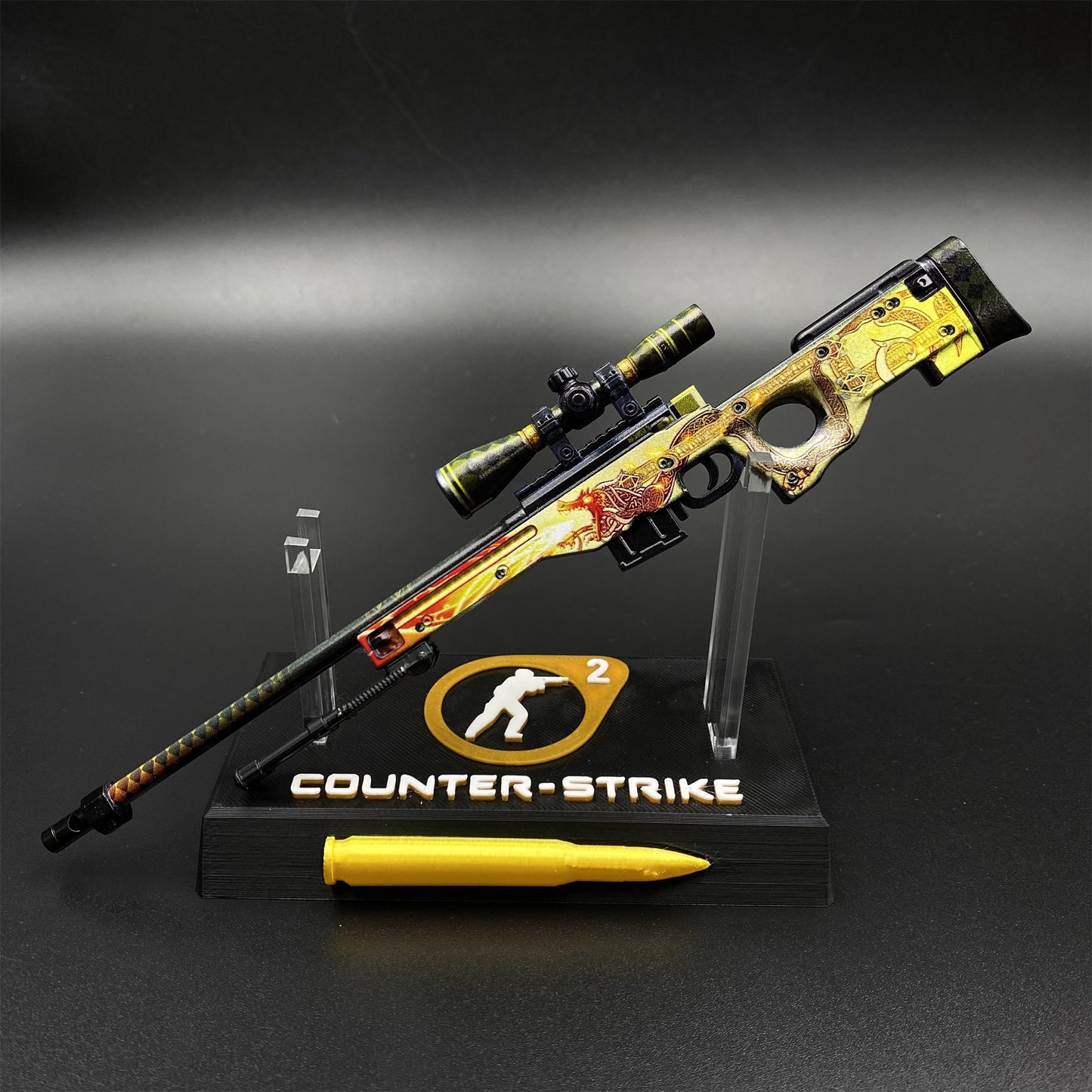 Dragon Lore AWP Metal Miniature For Collection