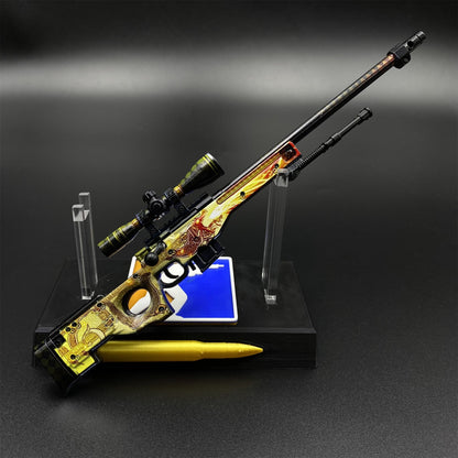 Dragon Lore AWP Metal Miniature For Collection