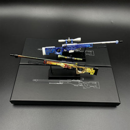 Metal CS Dragon Lore & Gungnir AWP Miniature