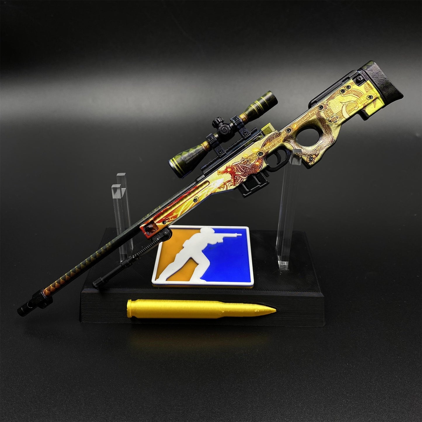 Dragon Lore AWP Metal Miniature For Collection