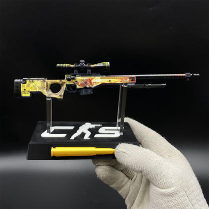Dragon Lore AWP Metal Miniature For Collection