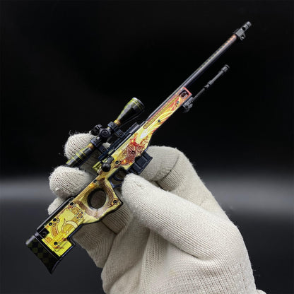 Dragon Lore AWP Metal Miniature For Collection