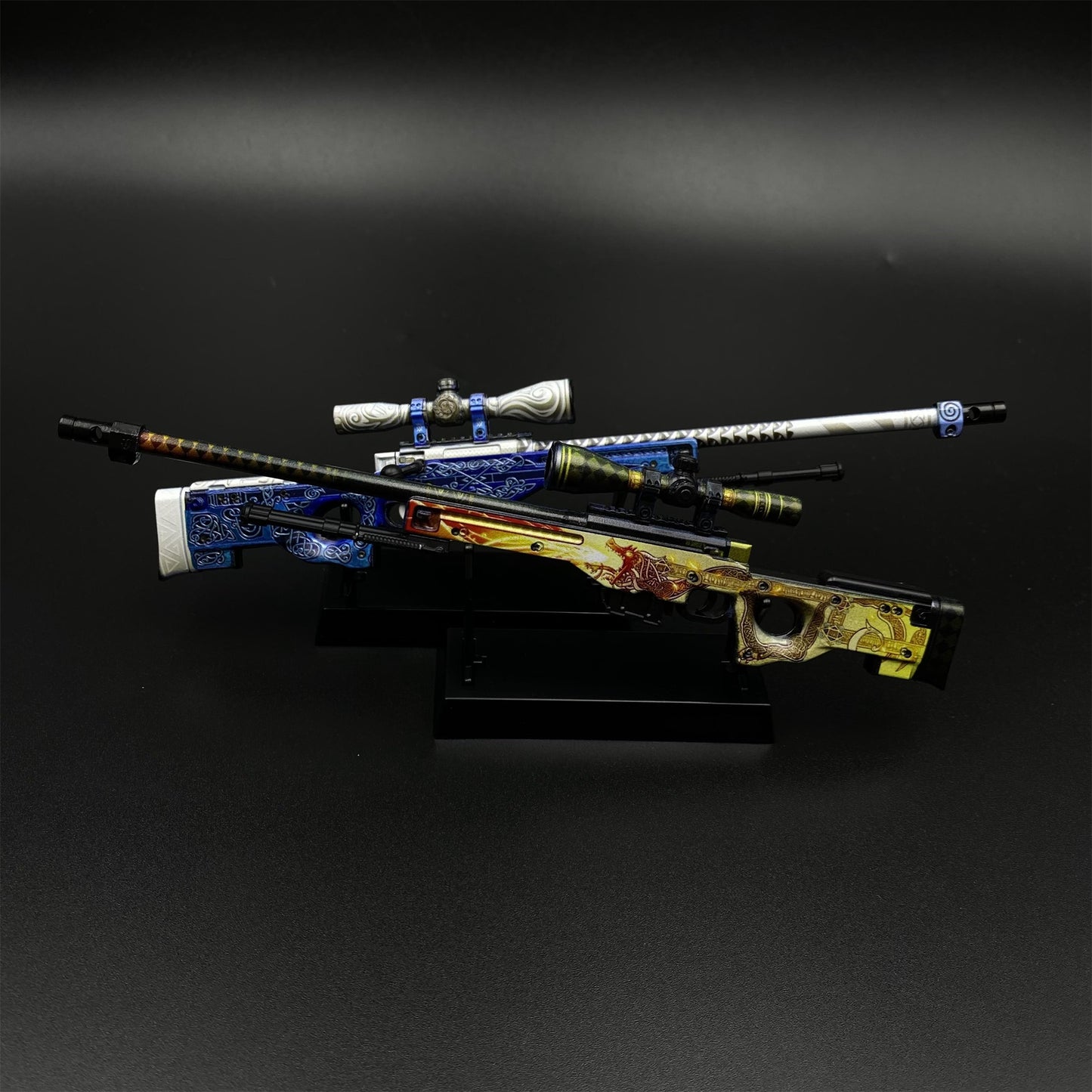 Metal CS Dragon Lore & Gungnir AWP Miniature