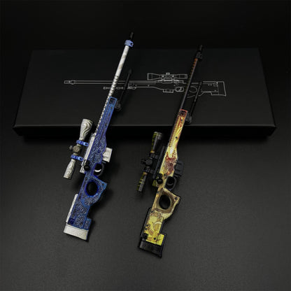 Metal CS Dragon Lore & Gungnir AWP Miniature