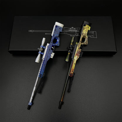 Metal CS Dragon Lore & Gungnir AWP Miniature