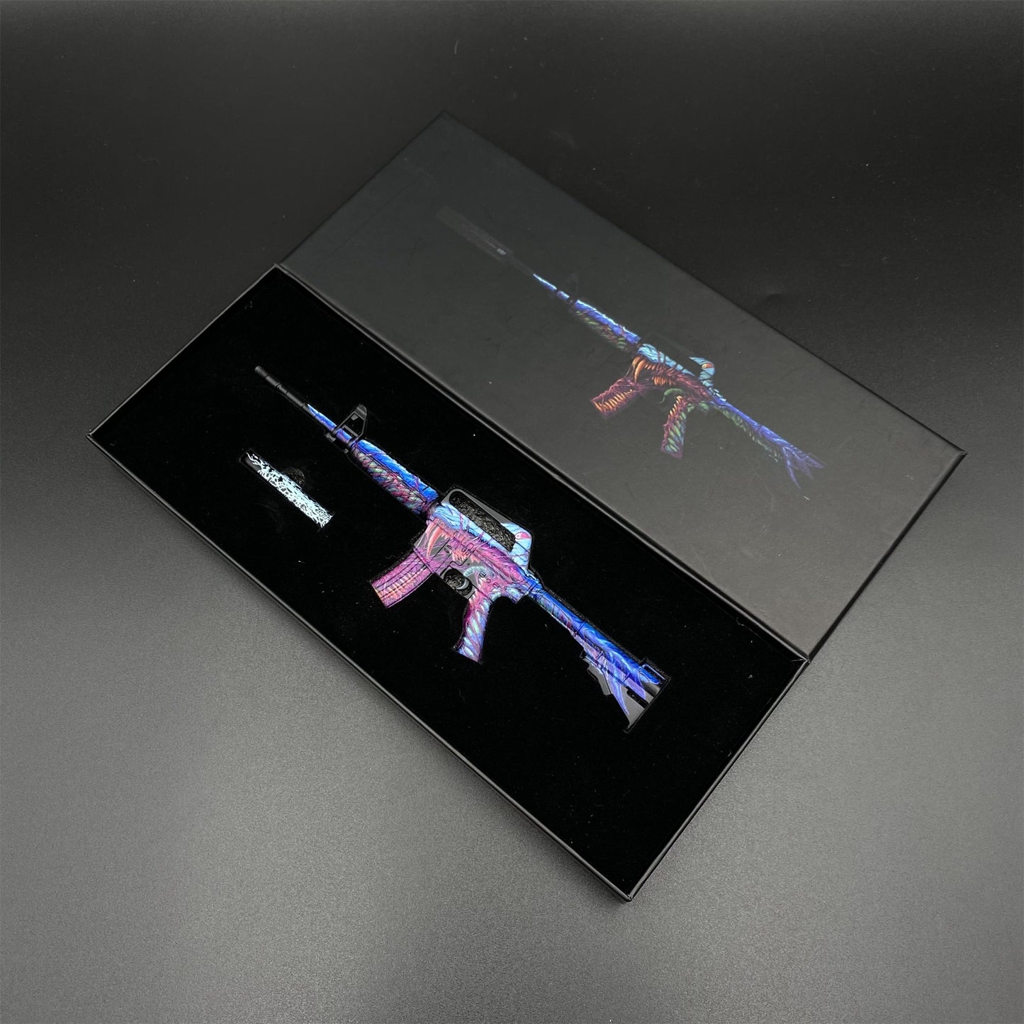 Top Rank Printstream Hyper Beast M4A1-S Gun Miniature For Collection