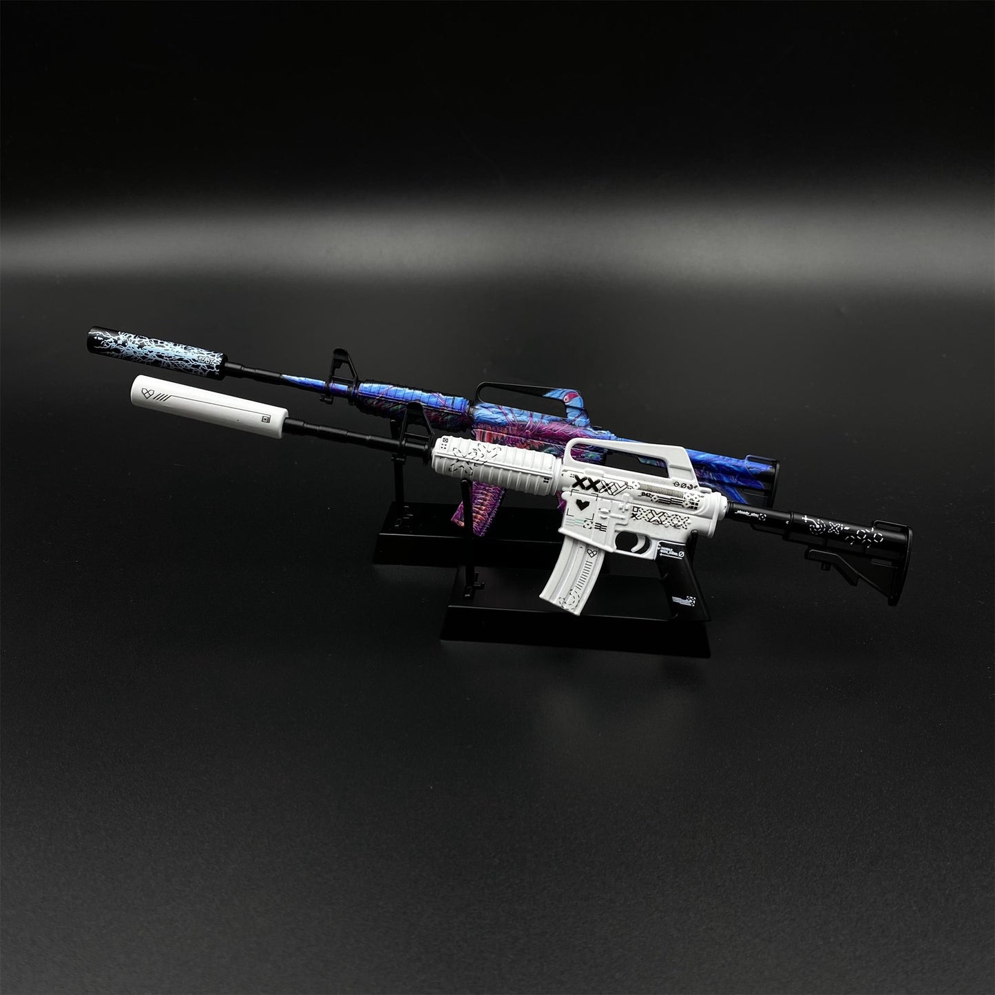 Top Rank Printstream Hyper Beast M4A1-S Gun Miniature For Collection