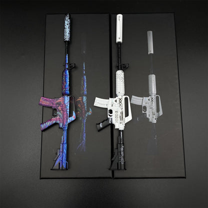 Top Rank Printstream Hyper Beast M4A1-S Gun Miniature For Collection