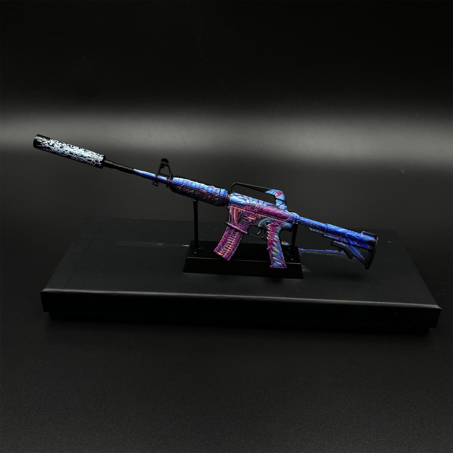 Top Rank Printstream Hyper Beast M4A1-S Gun Miniature For Collection