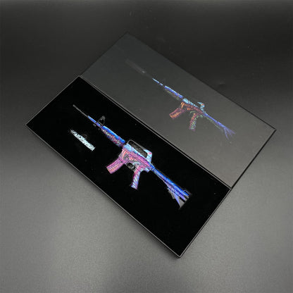 Hyper Beast M4A1-S Metal Gun Miniature For Collection