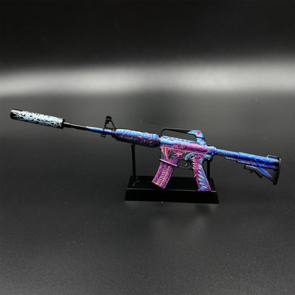 Top Rank Printstream Hyper Beast M4A1-S Gun Miniature For Collection