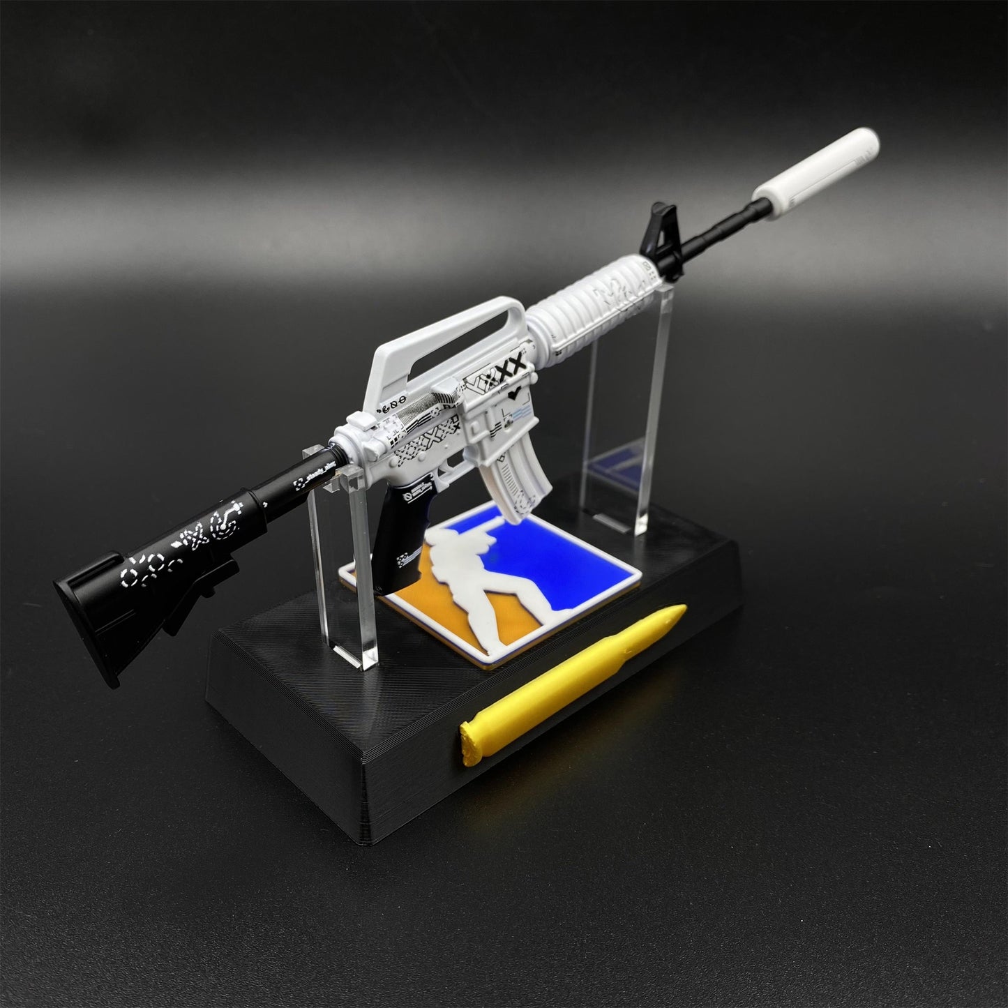 Printstream M4A1-S Metal Gun Miniature For Collection