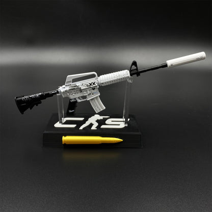 Printstream M4A1-S Metal Gun Miniature For Collection