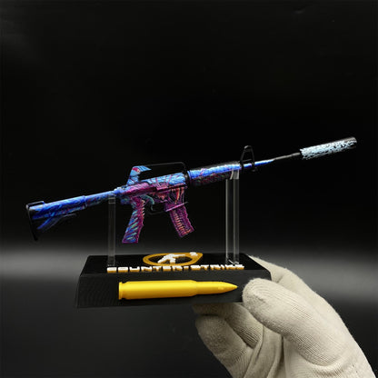 Hyper Beast M4A1-S Metal Gun Miniature For Collection