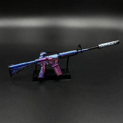Top Rank Printstream Hyper Beast M4A1-S Gun Miniature For Collection