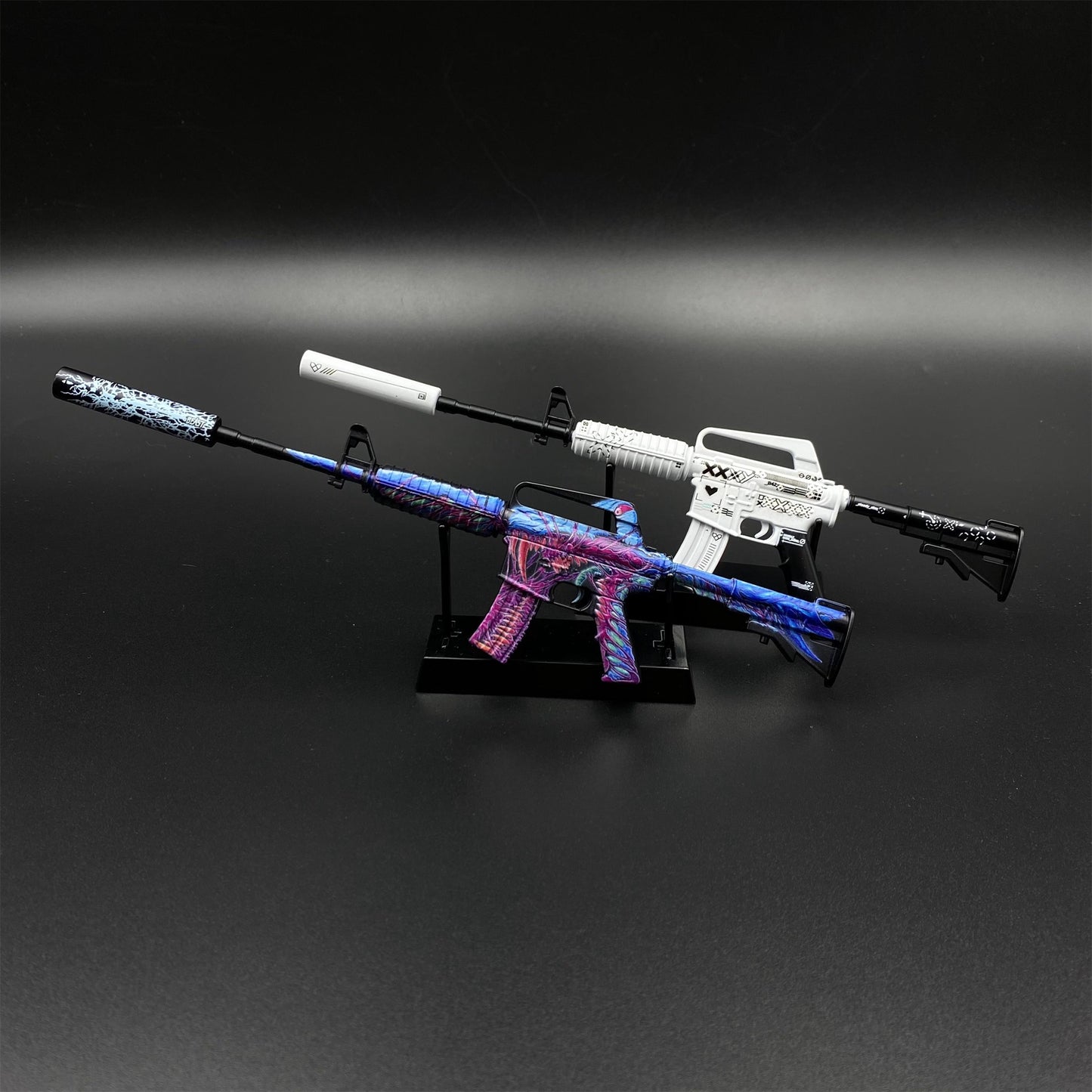 Top Rank Printstream Hyper Beast M4A1-S Gun Miniature For Collection