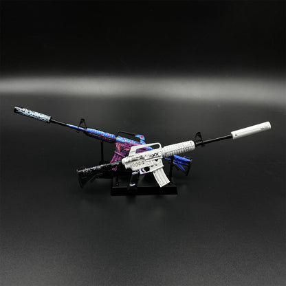 Top Rank Printstream Hyper Beast M4A1-S Gun Miniature For Collection