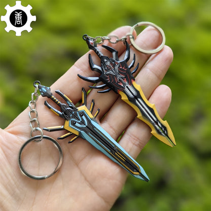 Mini Star Core Arbitration And Interstellar Arbitration Metal Keychain
