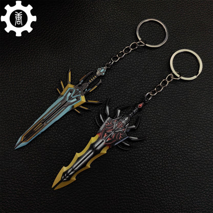 Mini Star Core Arbitration And Interstellar Arbitration Metal Keychain