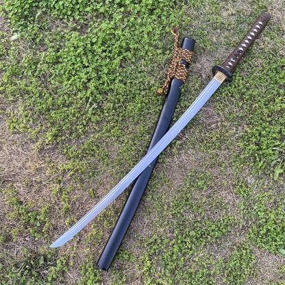 Traditional Forged Katana-Monkey Stealing Peaches