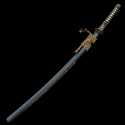 Traditional Forged Katana-Monkey Stealing Peaches