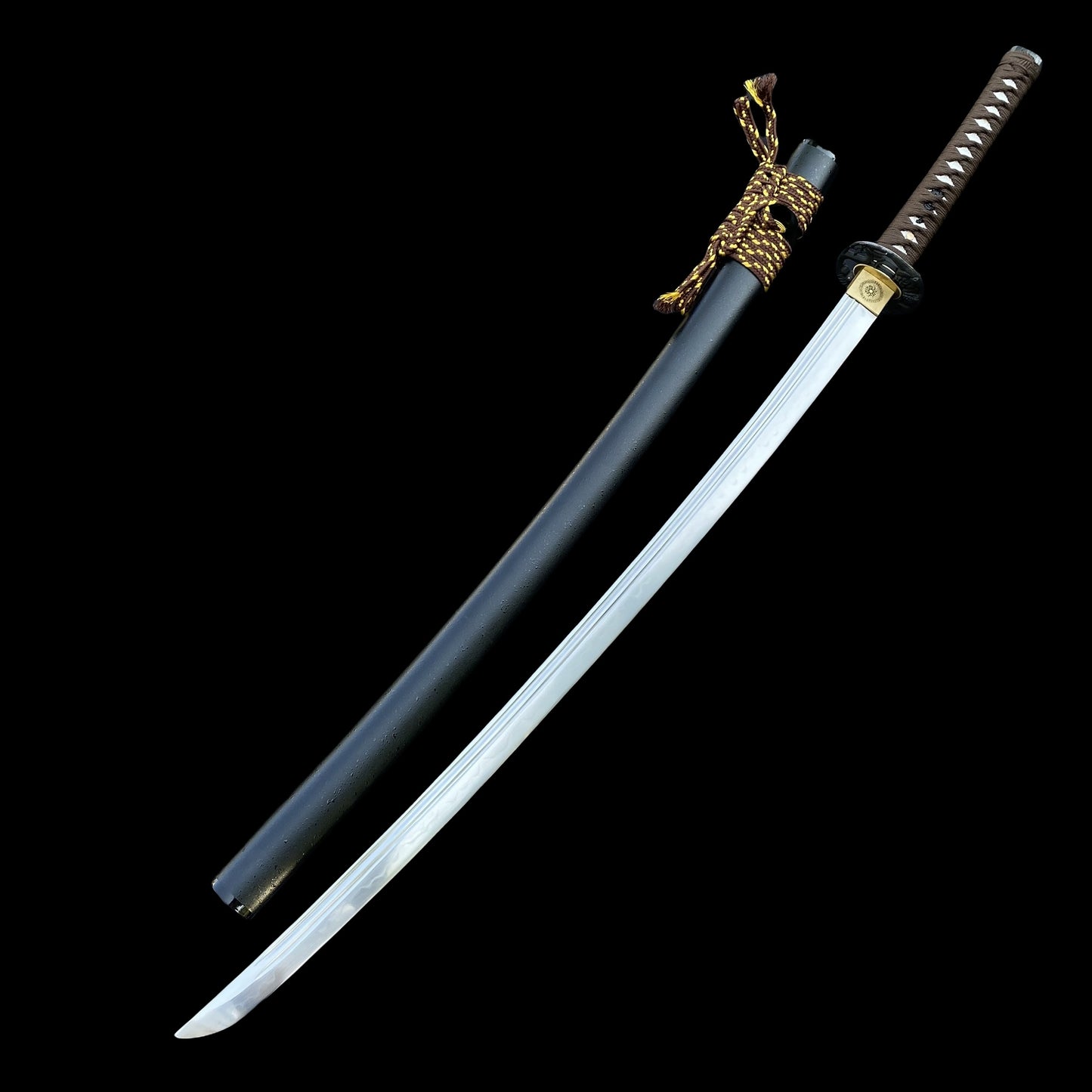 Traditional Forged Katana-Monkey Stealing Peaches