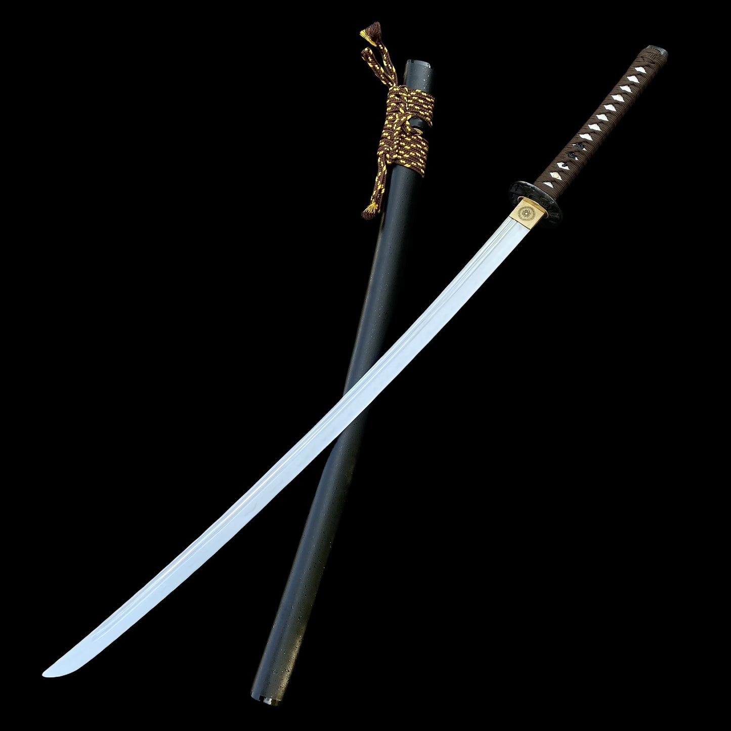 Traditional Forged Katana-Monkey Stealing Peaches